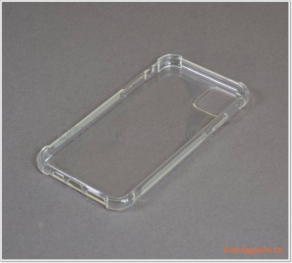Ốp lưng silicone iPhone 11 Pro Max 6.5", ốp dẻo trong suốt chống sốc 4 góc