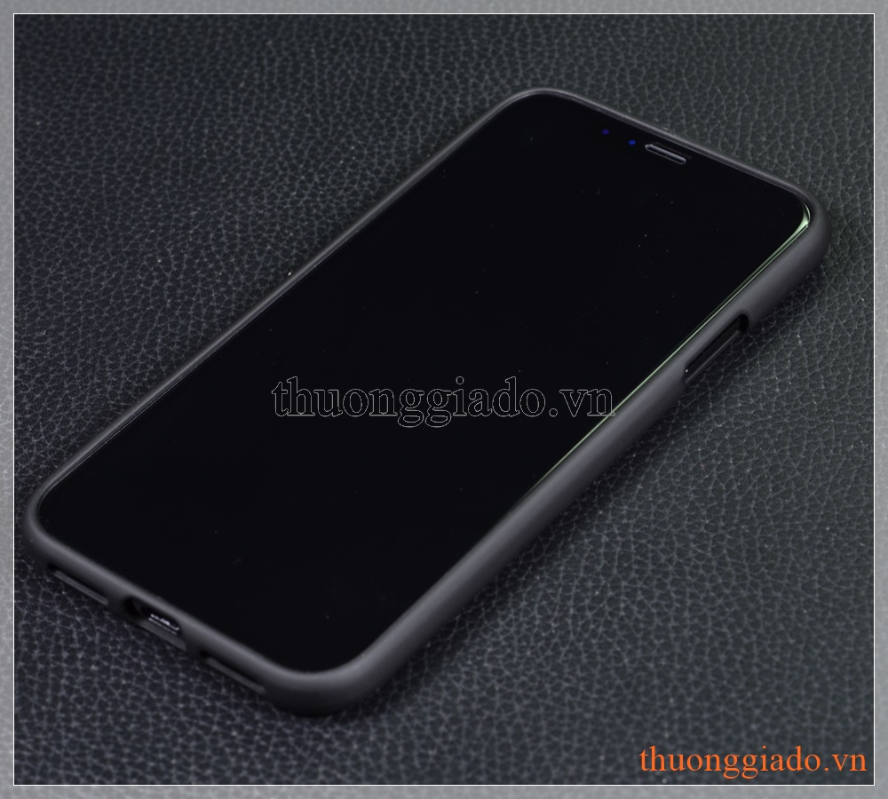Ốp lưng silicone iPhone X (5.8"), hiệu MERCURY, Soft Feeling
