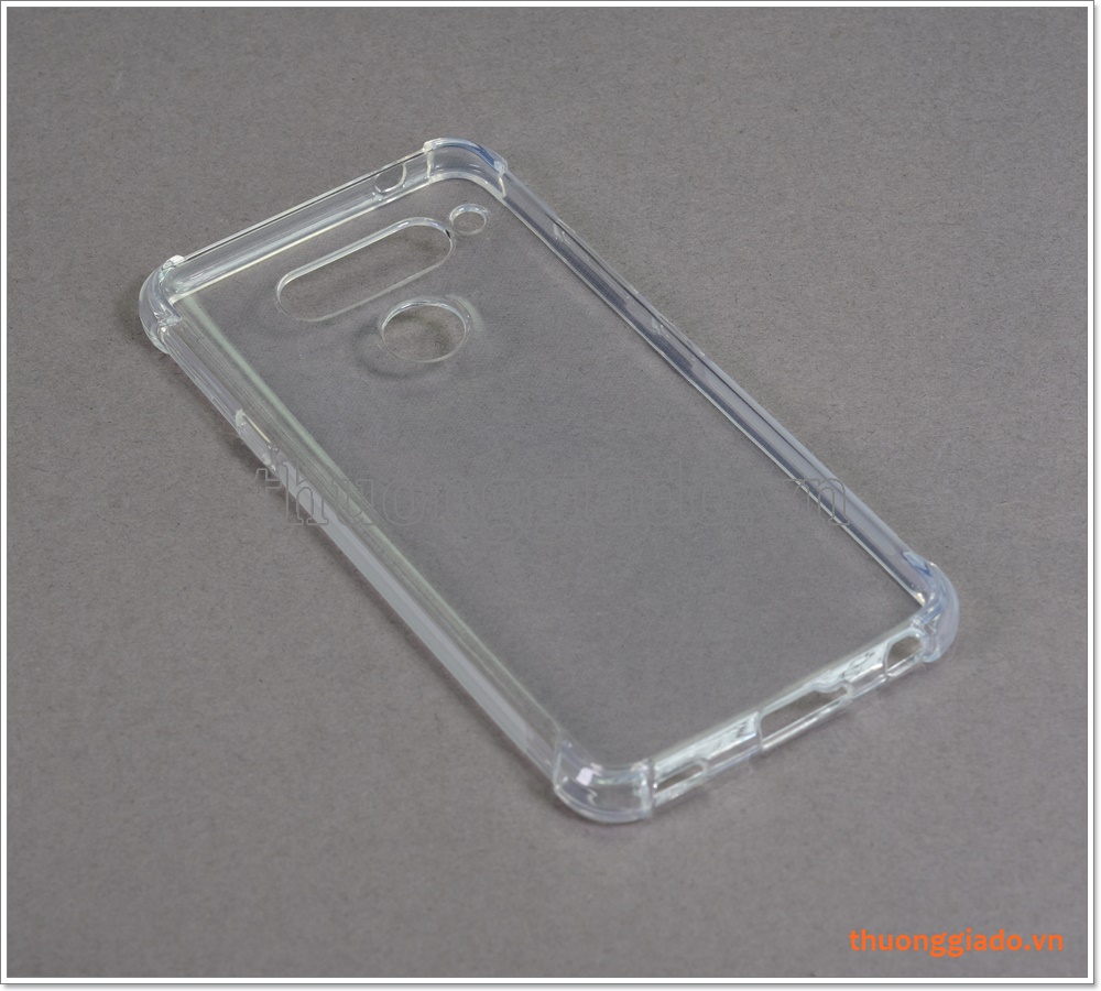 Ốp lưng Silicone LG V40 ThinQ, ốp dẻo trong suốt, tăng cường chống sốc 4 góc