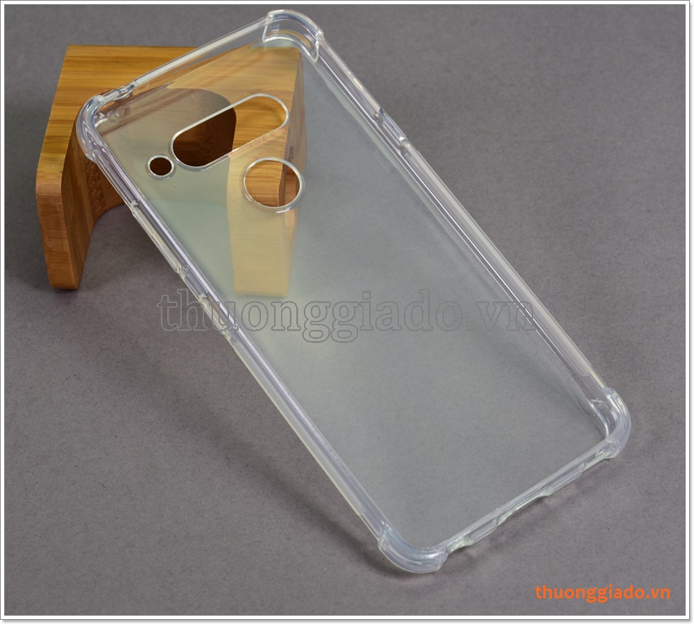 Ốp lưng Silicone LG V40 ThinQ, ốp dẻo trong suốt, tăng cường chống sốc 4 góc