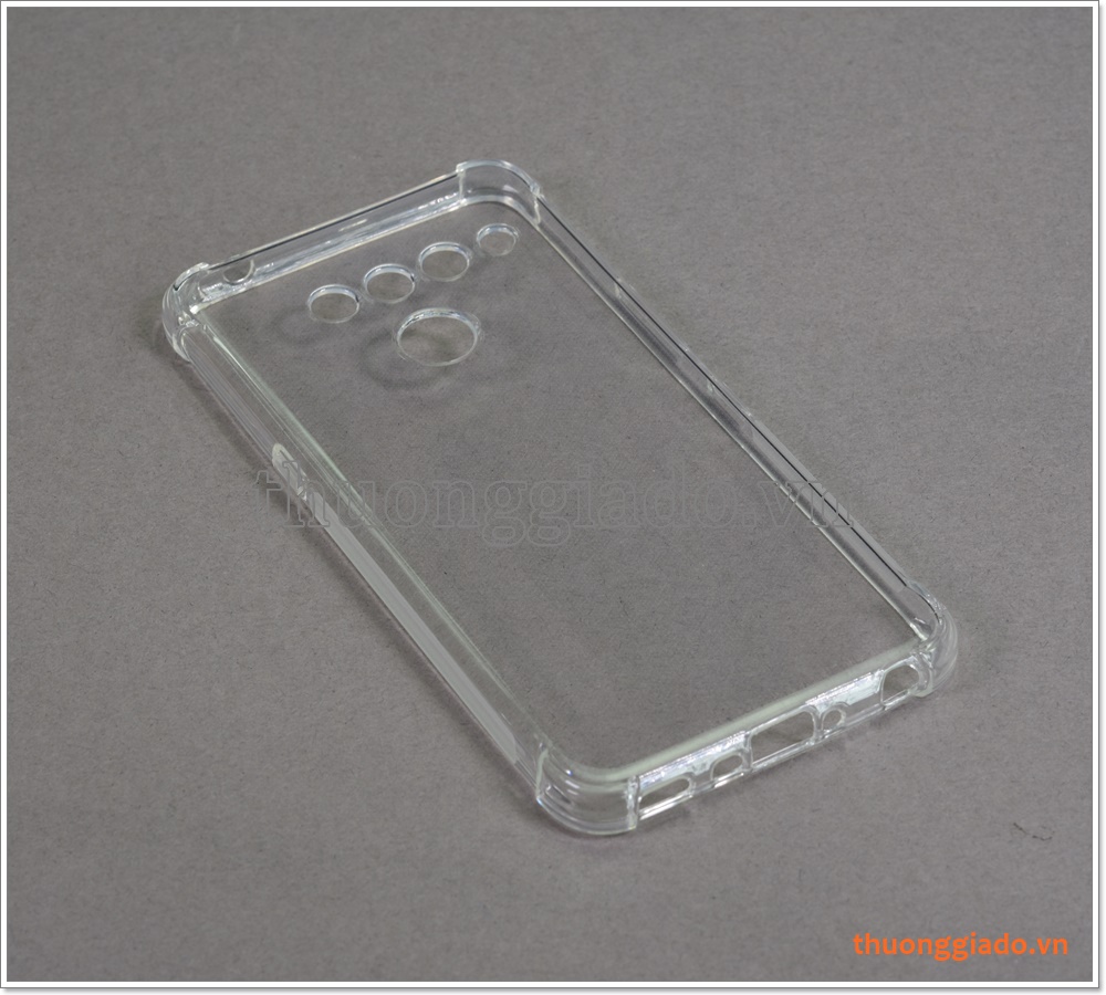 Ốp lưng Silicone LG V50 ThinQ, ốp dẻo trong suốt, tăng cường chống sốc 4 góc