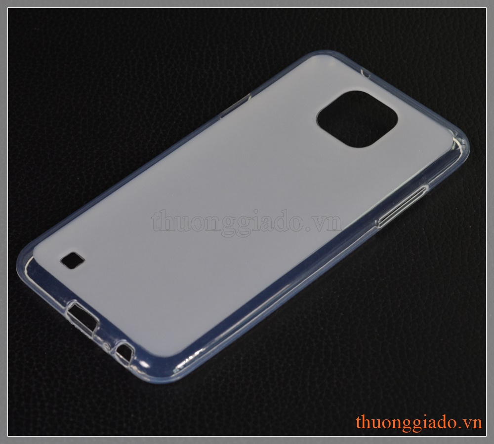 Ốp lưng silicone LG X Cam _ TPU case (viền trong lưng trắng mờ)