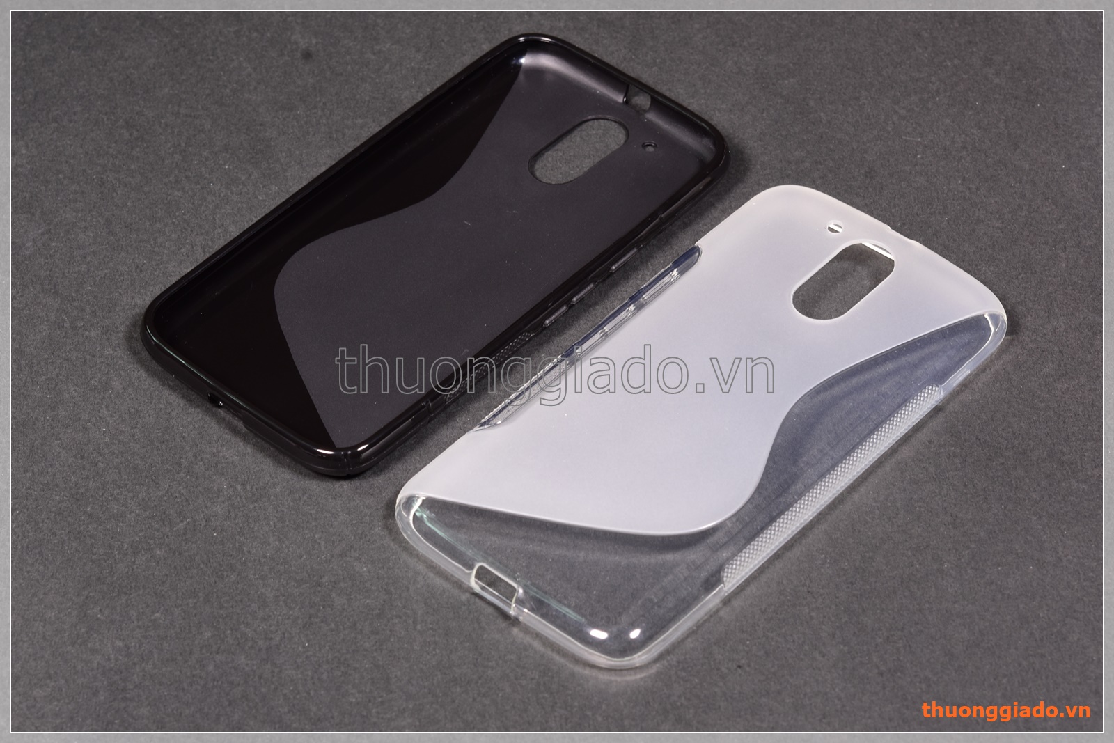 Ốp lưng silicone Moto G4 Plus (hiệu S-Line)
