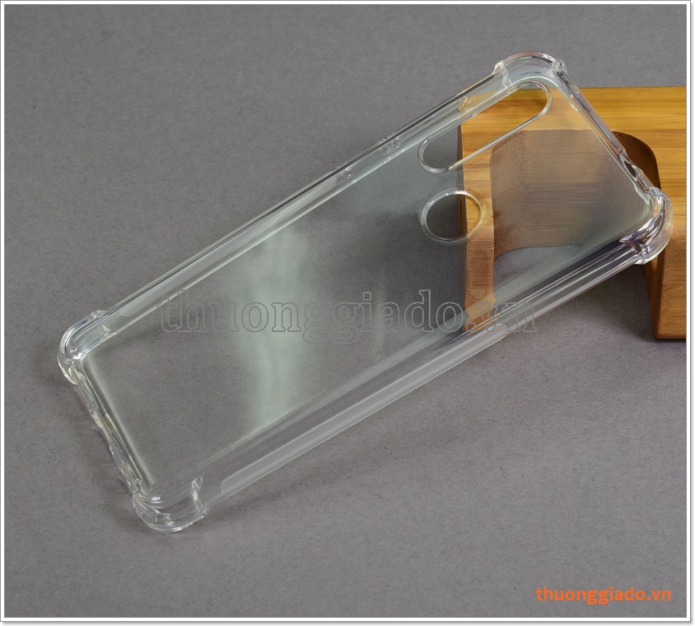 Ốp lưng Silicone Motorola G8, ốp dẻo trong suốt, tăng cường chống sốc 4 góc