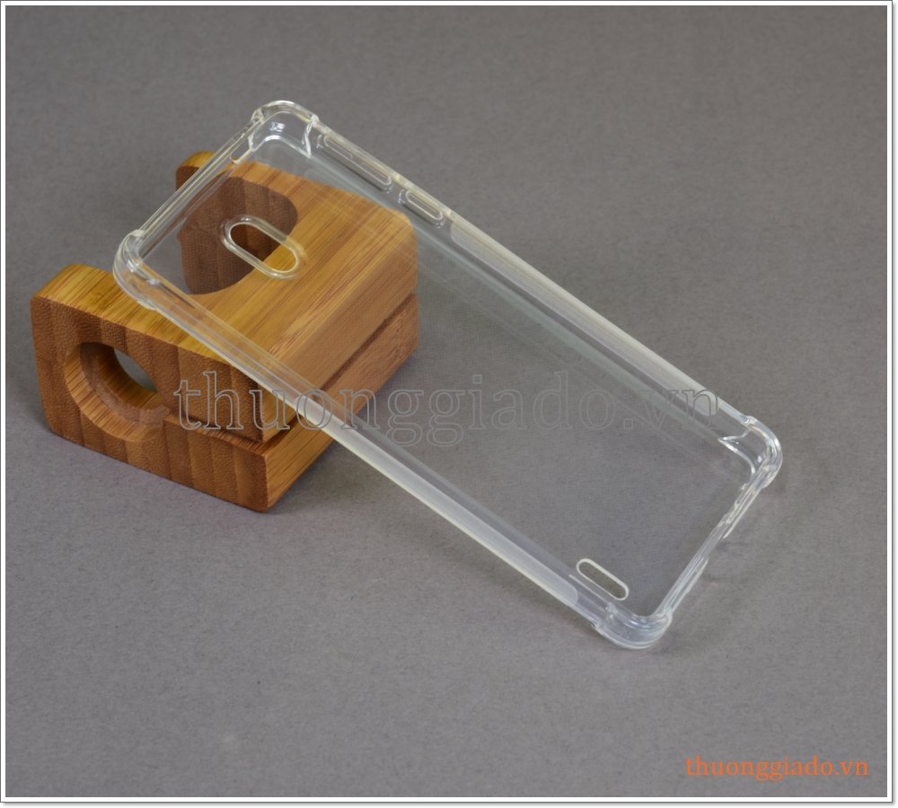 Ốp lưng silicone Nokia 1 Plus, ốp dẻo trong suốt chống sốc 4 góc