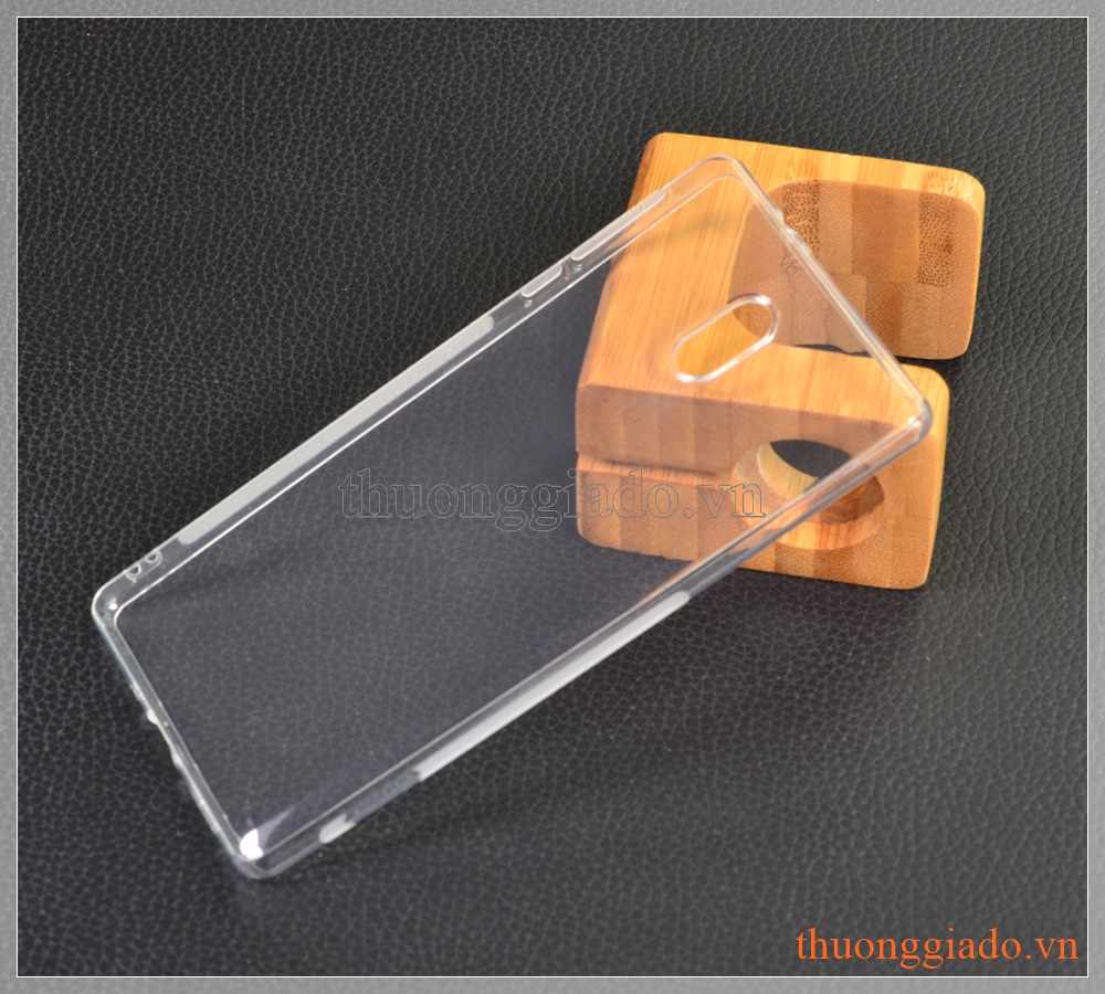Ốp lưng silicone Nokia 3 (5.0"), màu trong suốt, hiệu VU case
