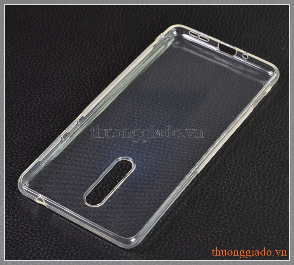 Ốp lưng silicone Nokia 5 (5.2"), màu trong suốt, hiệu VU case