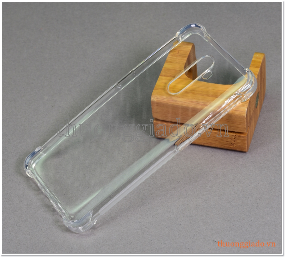 Ốp lưng Silicone Oppo Reno Ace, Realme X2 Pro, ốp dẻo trong suốt, chống sốc 4 góc