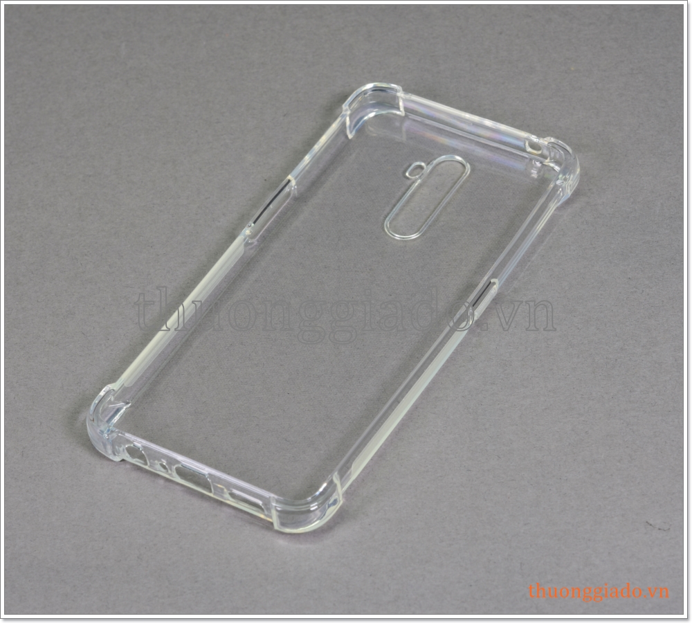 Ốp lưng Silicone Oppo Reno Ace, Realme X2 Pro, ốp dẻo trong suốt, chống sốc 4 góc
