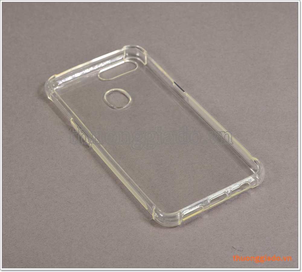 Ốp lưng Silicone Realme 2, ốp dẻo trong suốt, tăng cường chống sốc 4 góc