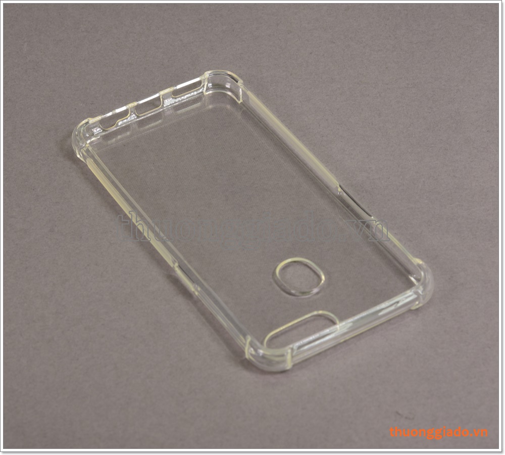 Ốp lưng Silicone Realme 2, ốp dẻo trong suốt, tăng cường chống sốc 4 góc