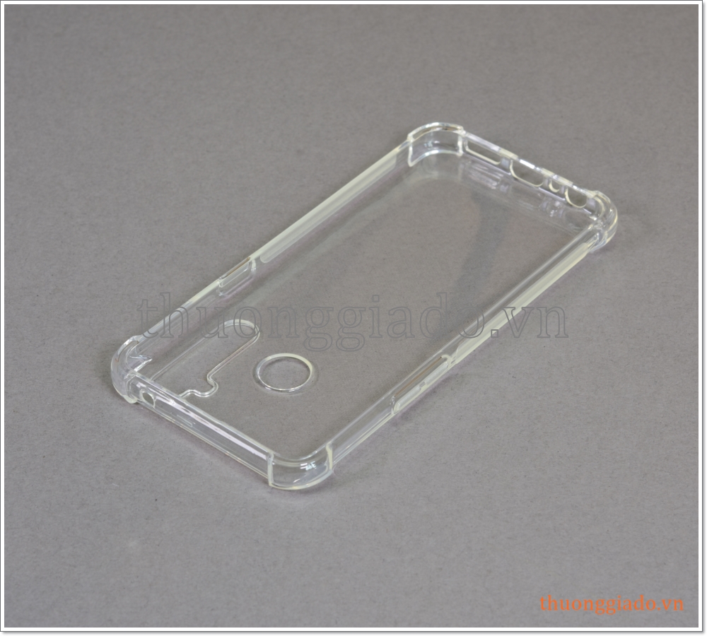 Ốp lưng silicone Realme 5 Pro, ốp dẻo trong suốt chống sốc 4 góc