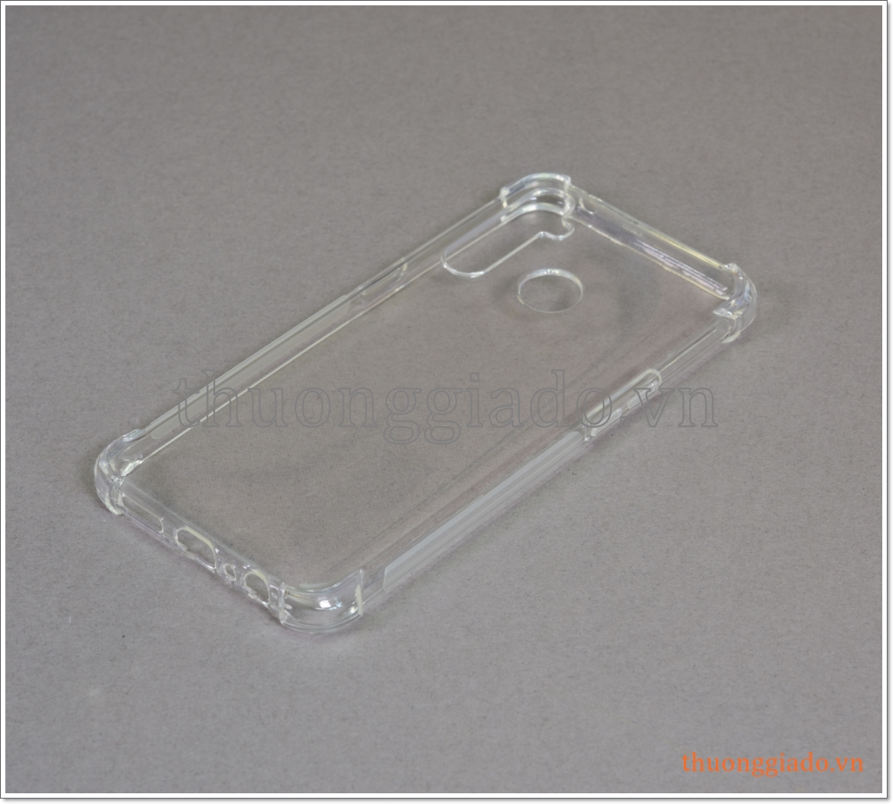 Ốp lưng silicone Realme 5 Pro, ốp dẻo trong suốt chống sốc 4 góc