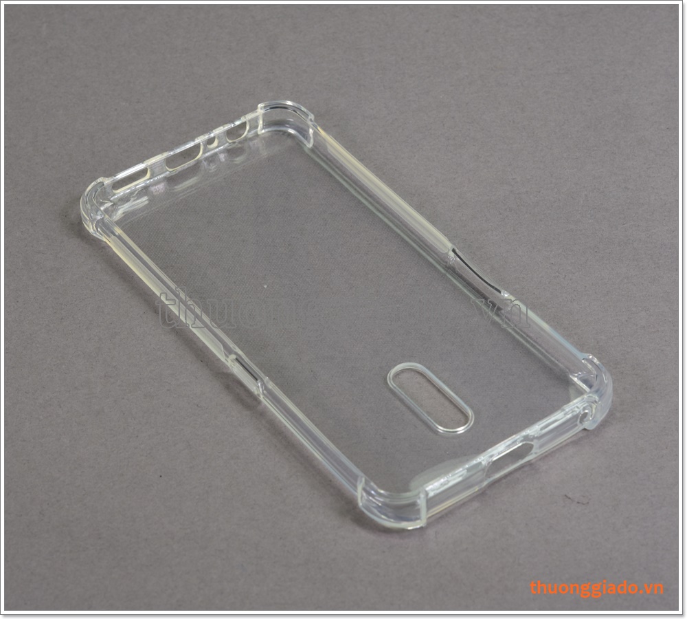 Ốp lưng Silicone Realme X, ốp dẻo trong suốt, tăng cường chống sốc 4 góc