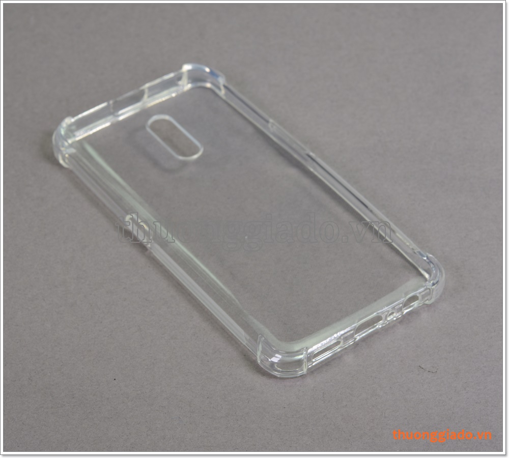 Ốp lưng Silicone Realme X, ốp dẻo trong suốt, tăng cường chống sốc 4 góc