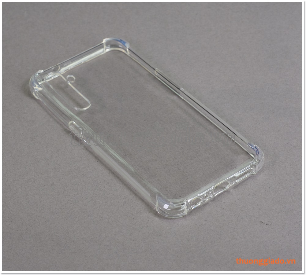 Ốp lưng Silicone Realme XT, ốp dẻo trong suốt, tăng cường chống sốc 4 góc