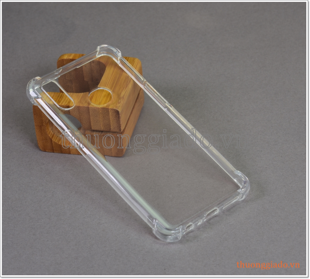 Ốp lưng silicone Samsung Galaxy A10S, ốp dẻo trong suốt chống sốc 4 góc