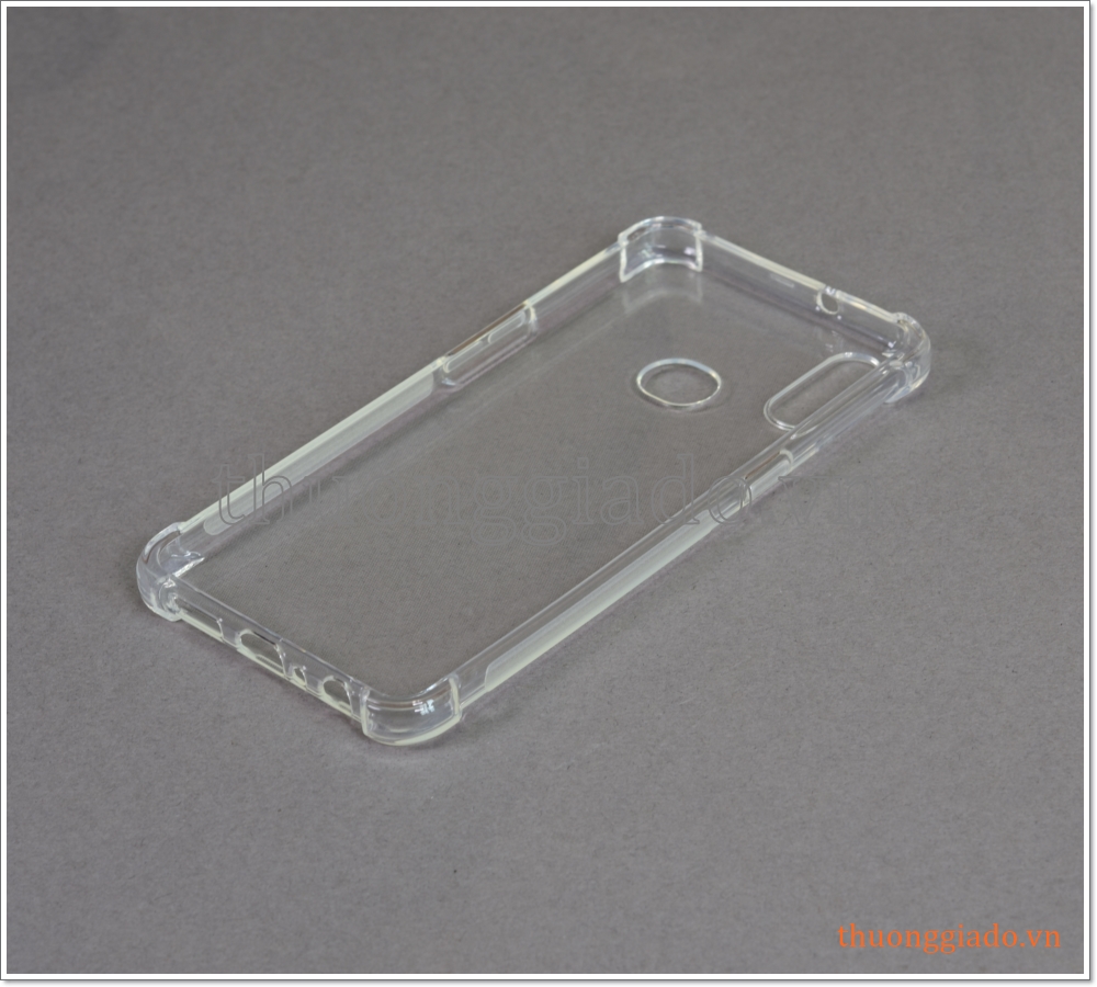 Ốp lưng silicone Samsung Galaxy A10S, ốp dẻo trong suốt chống sốc 4 góc