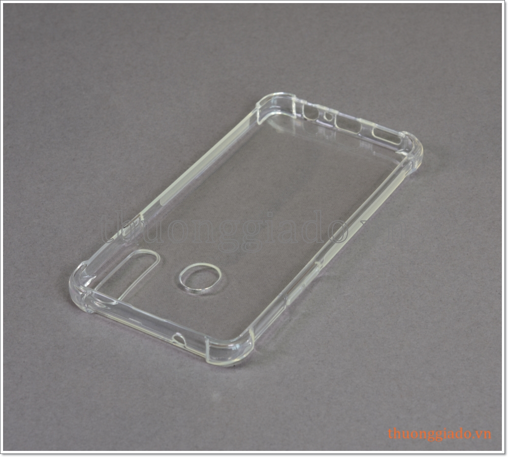 Ốp lưng silicone Samsung Galaxy A20S, ốp dẻo trong suốt chống sốc 4 góc