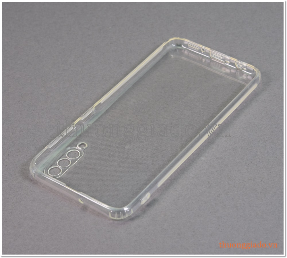 Ốp lưng silicone Samsung Galaxy A50/ A505 (ốp dẻo trong suốt, hiệu Aolibao