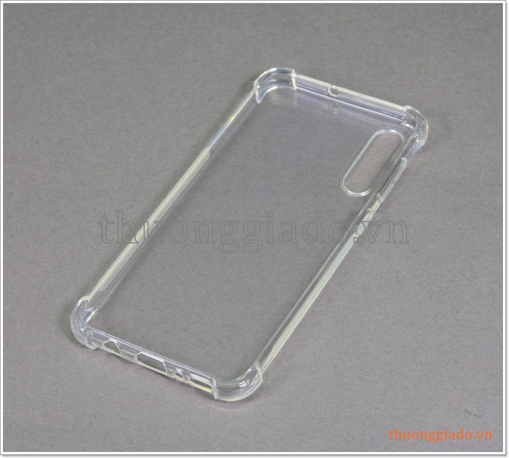 Ốp lưng Silicone Samsung Galaxy A70s (6.7 inch), ốp dẻo trong suốt, chống sốc 4 góc