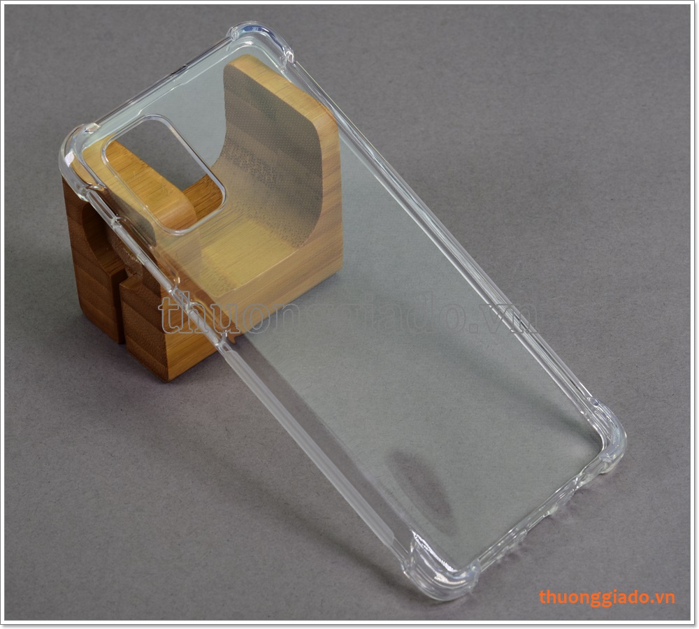 Ốp lưng Silicone Samsung Galaxy A71, ốp dẻo trong suốt, chống sốc 4 góc