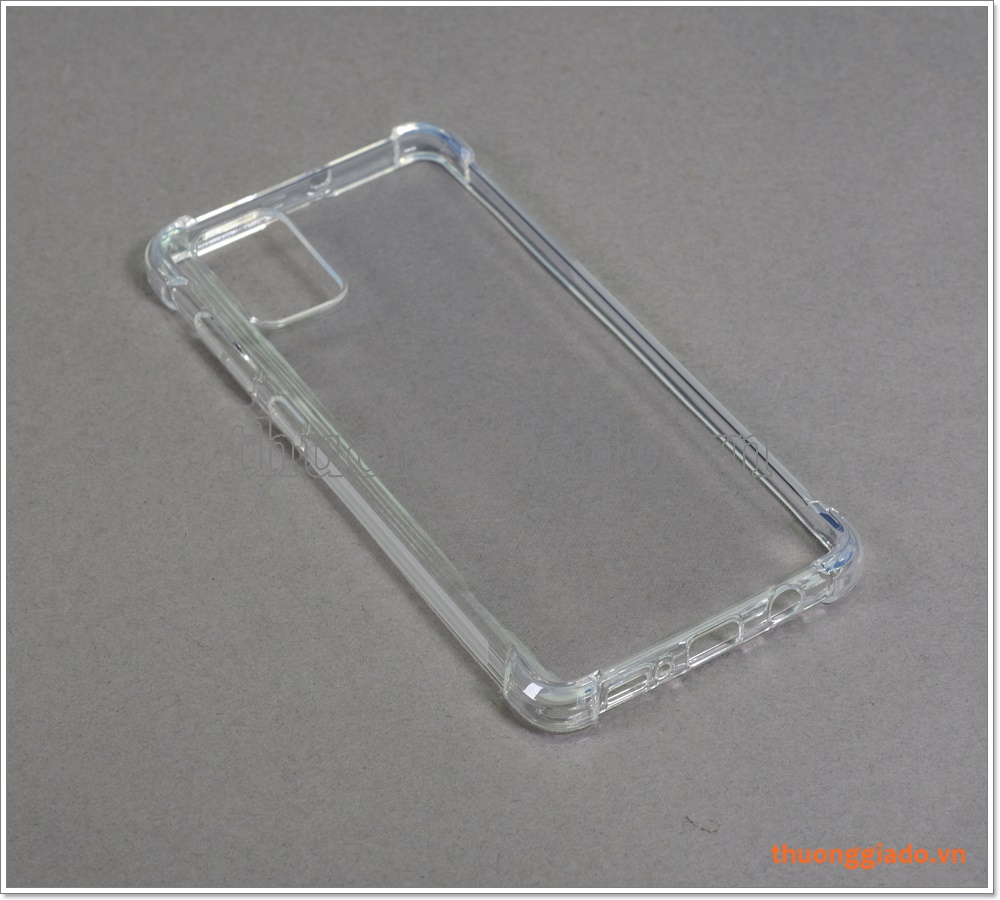 Ốp lưng Silicone Samsung Galaxy A71, ốp dẻo trong suốt, chống sốc 4 góc