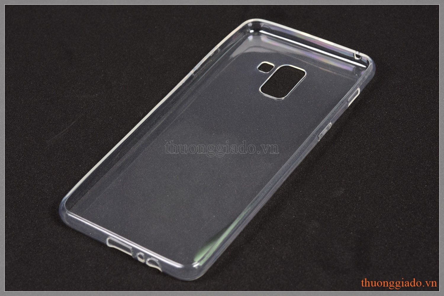 Ốp lưng silicone Samsung Galaxy A8+ (2018)/ A730, ốp dẻo trong suốt
