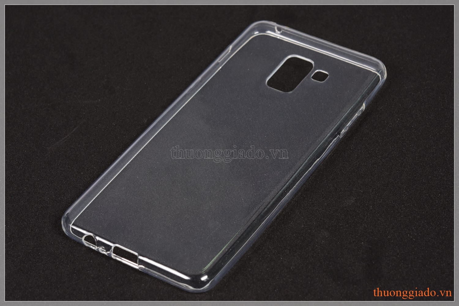 Ốp lưng silicone Samsung Galaxy A8+ (2018)/ A730, ốp dẻo trong suốt