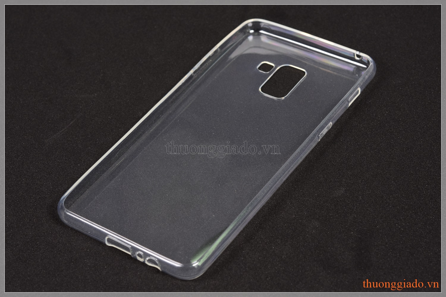 Ốp lưng silicone Samsung Galaxy A8+ (2018)/ A730, ốp dẻo trong suốt