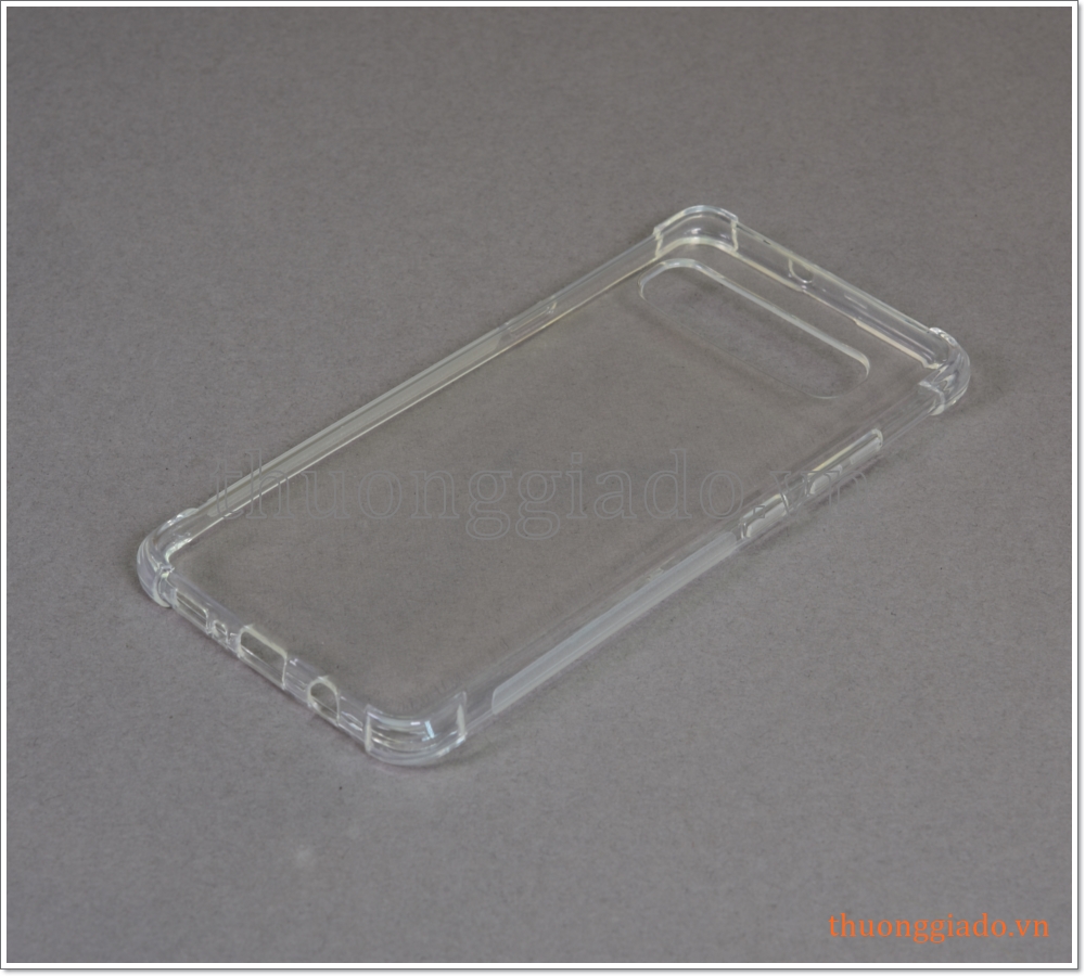 Ốp lưng silicone Samsung Galaxy S10 5G, ốp dẻo trong suốt chống sốc 4 góc
