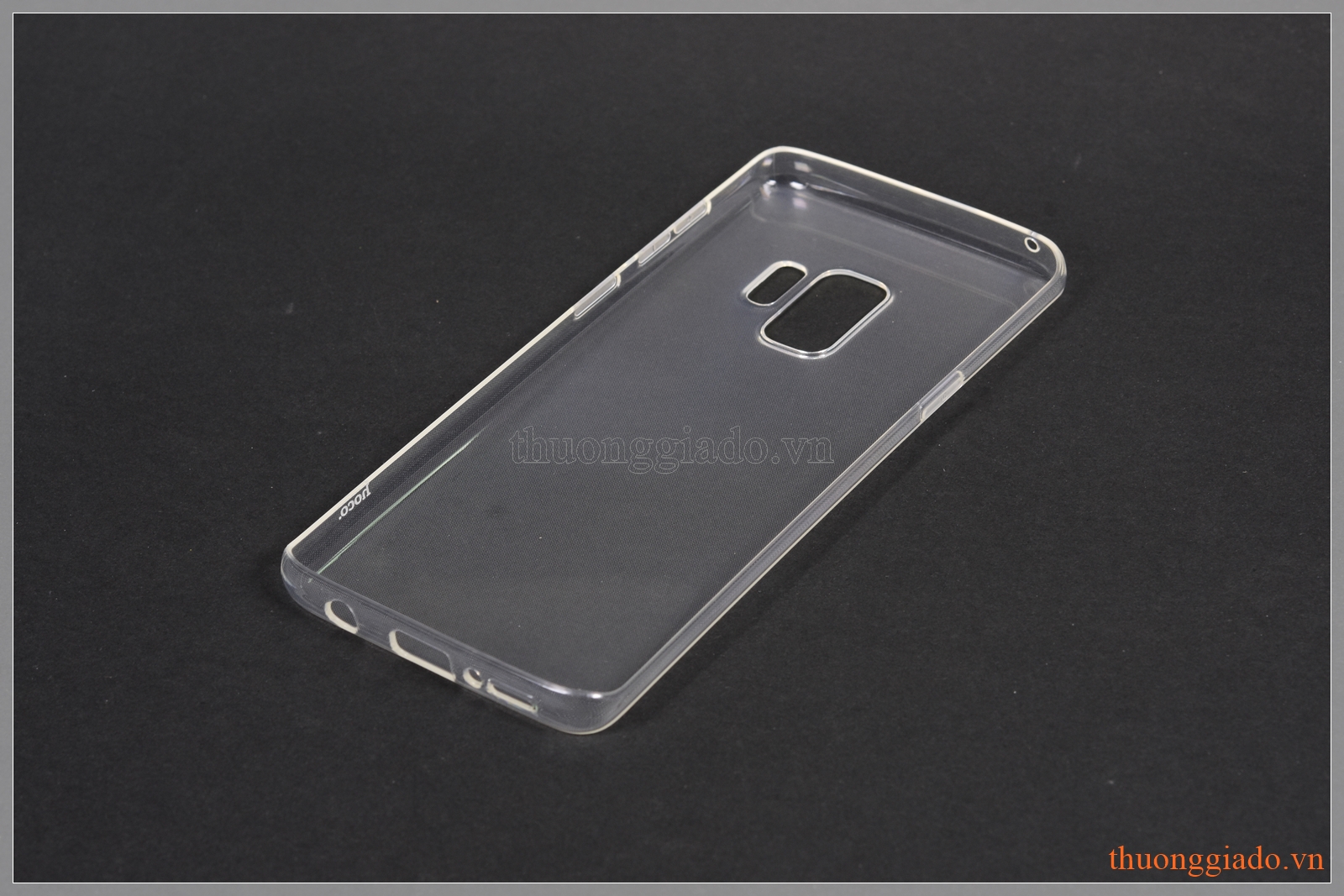Ốp lưng silicone Samsung Galaxy S9/ G960 (trắng trong suốt, hiệu HOCO)