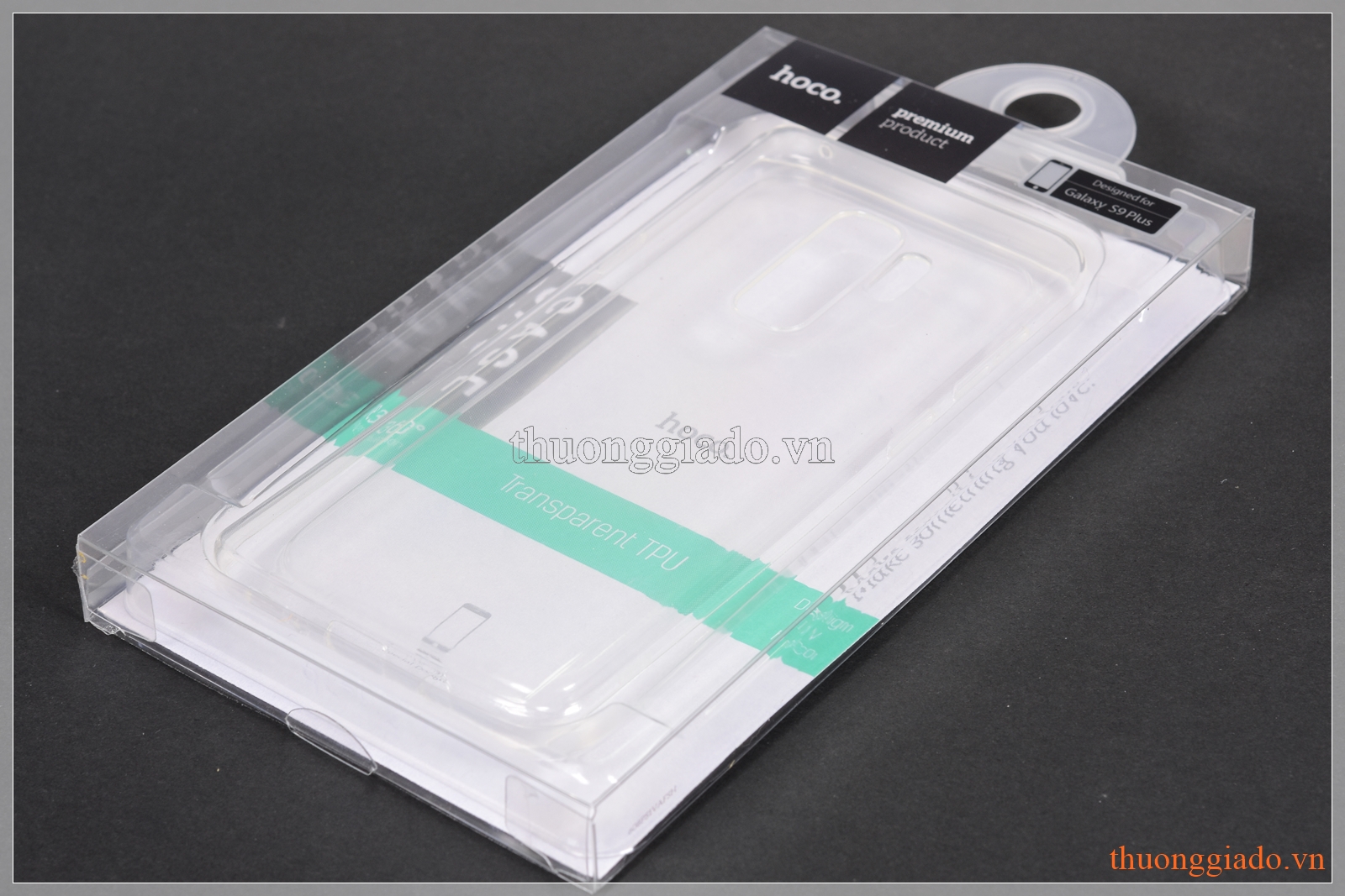 Ốp lưng silicone Samsung Galaxy S9+/ S9 Plus/ G965 (màu trong suốt, hiệu HOCO)