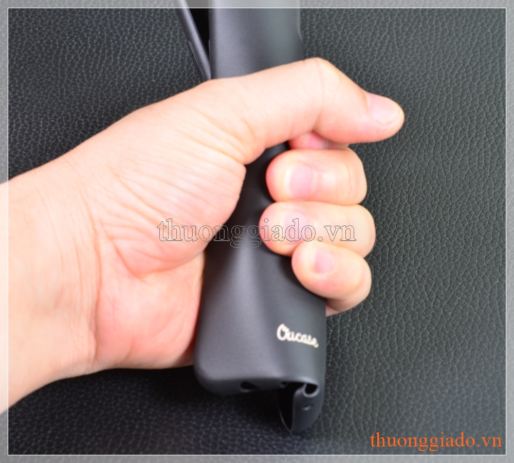 Ốp lưng silicone Samsung J7 Plus/  C710 (màu đen, hiệu VU case)