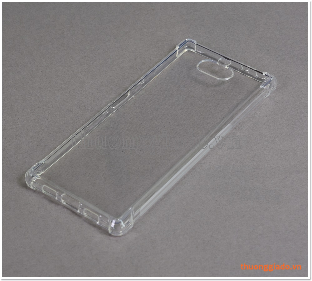 Ốp lưng Silicone Sony Xperia 10 Plus/ Xperia 10+, tăng cường chống sốc 4 góc