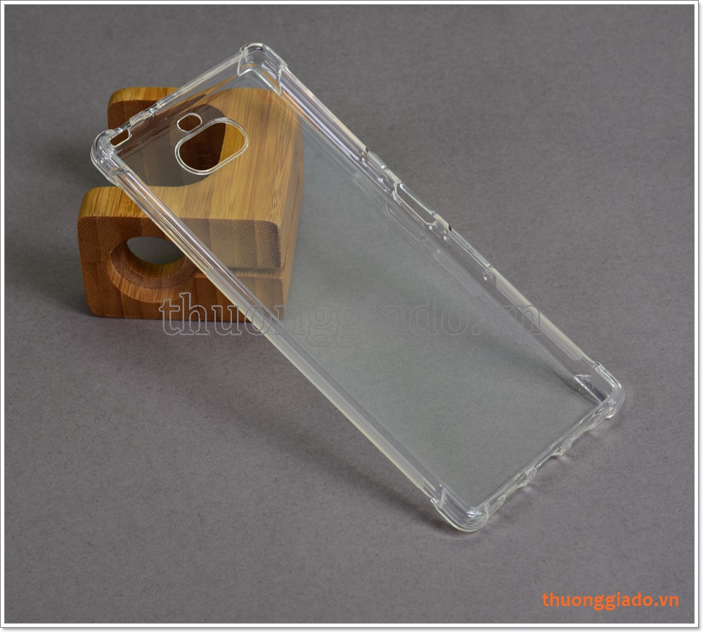 Ốp lưng Silicone Sony Xperia 10 Plus/ Xperia 10+, tăng cường chống sốc 4 góc