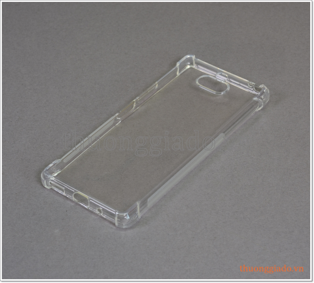 Ốp lưng silicone Sony Xperia 20, ốp dẻo trong suốt chống sốc 4 góc