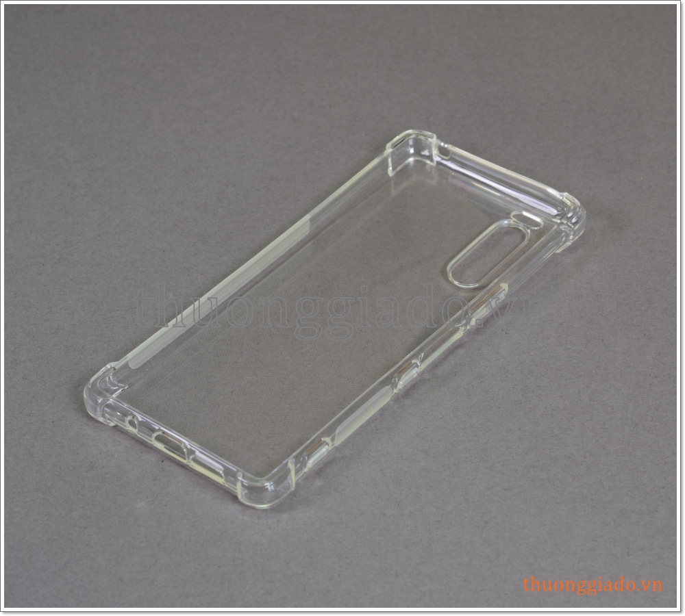 Ốp lưng silicone Sony Xperia 5, ốp dẻo trong suốt chống sốc 4 góc