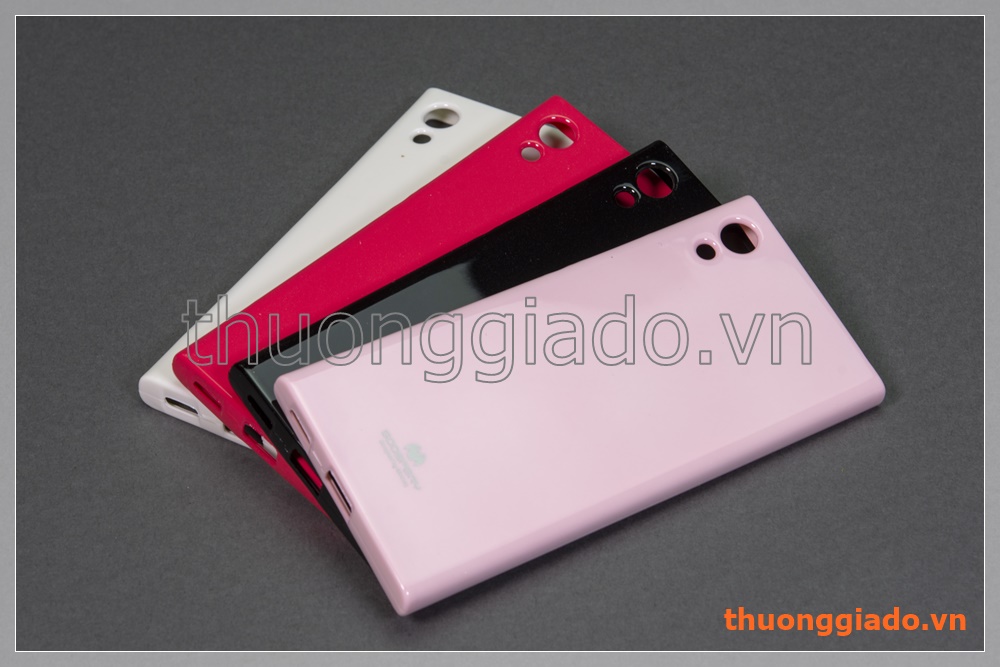 Ốp lưng silicone Sony Xperia XA1 (5.0"), hiệu GOOSPERY, JELLY Series