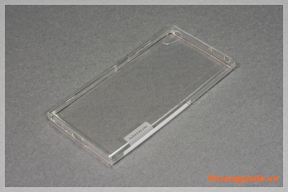 Ốp lưng silicone Sony Xperia XA1 Plus (hiệu Nillkin, loại trong suốt)