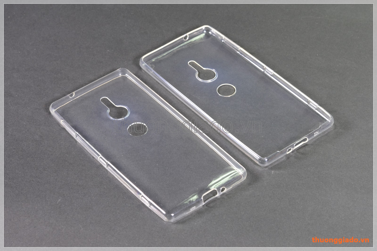 Ốp lưng silicone Sony Xperia XZ2 (5.7"), loại ốp trong suốt siêu mỏng