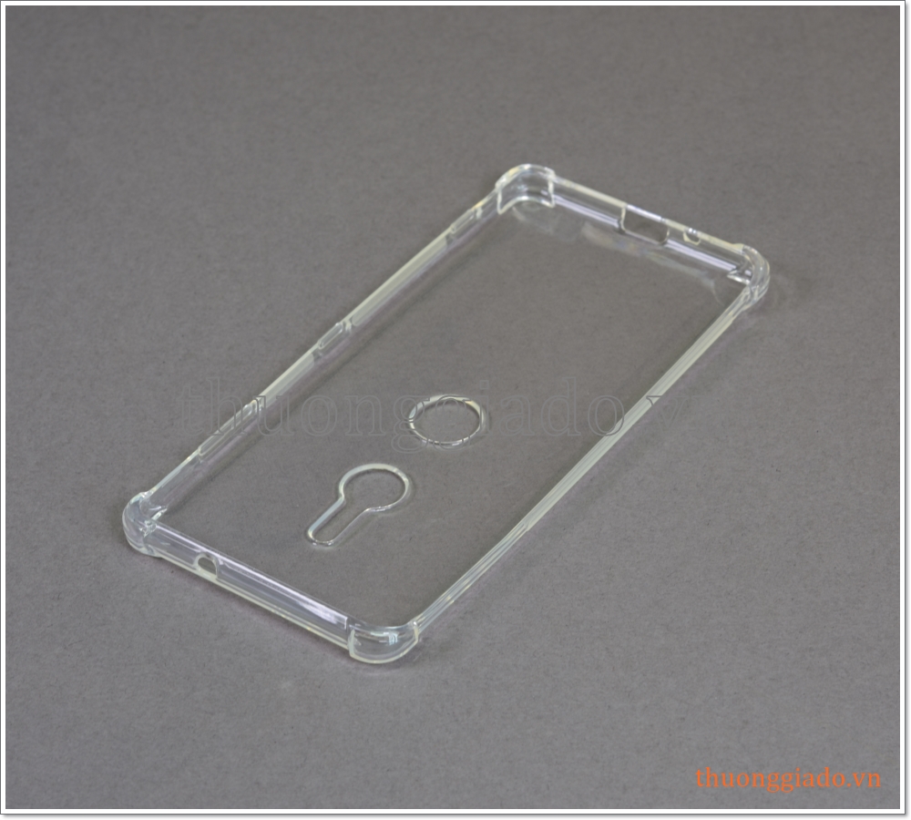 Ốp lưng silicone Sony Xperia XZ3, ốp dẻo trong suốt chống sốc 4 góc