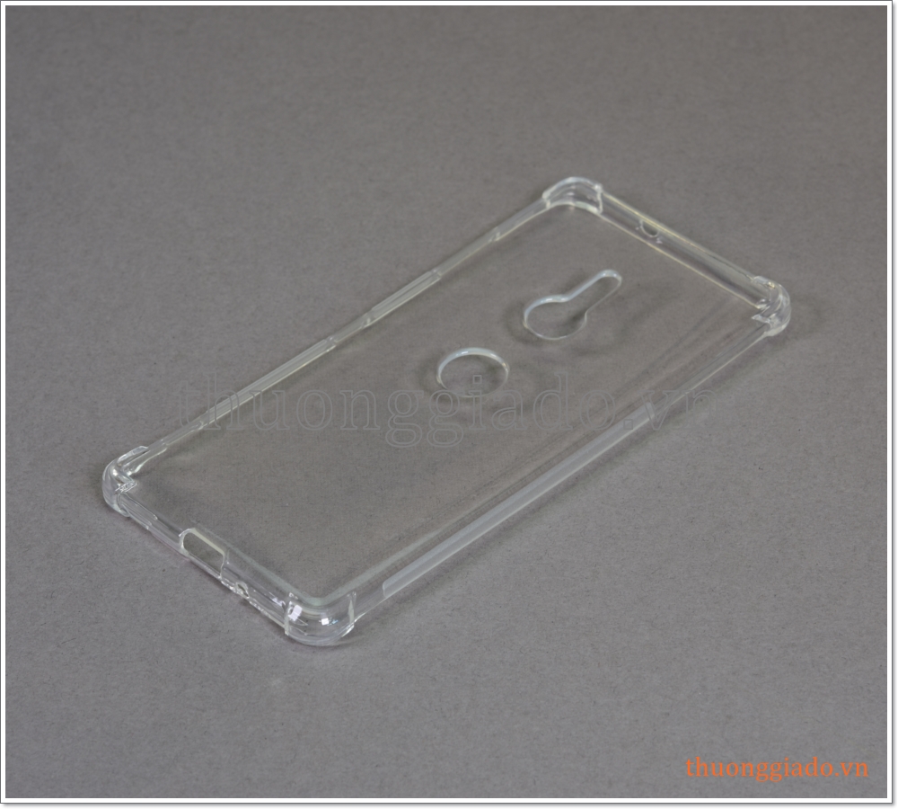 Ốp lưng silicone Sony Xperia XZ3, ốp dẻo trong suốt chống sốc 4 góc