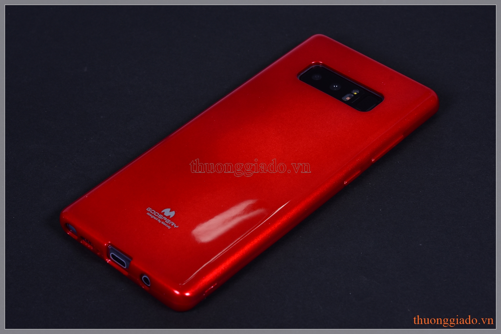 Ốp lưng silicone thời trang cho Samsung Galaxy Note 8/ N950 (Hiệu Mercury, Jelly Series)