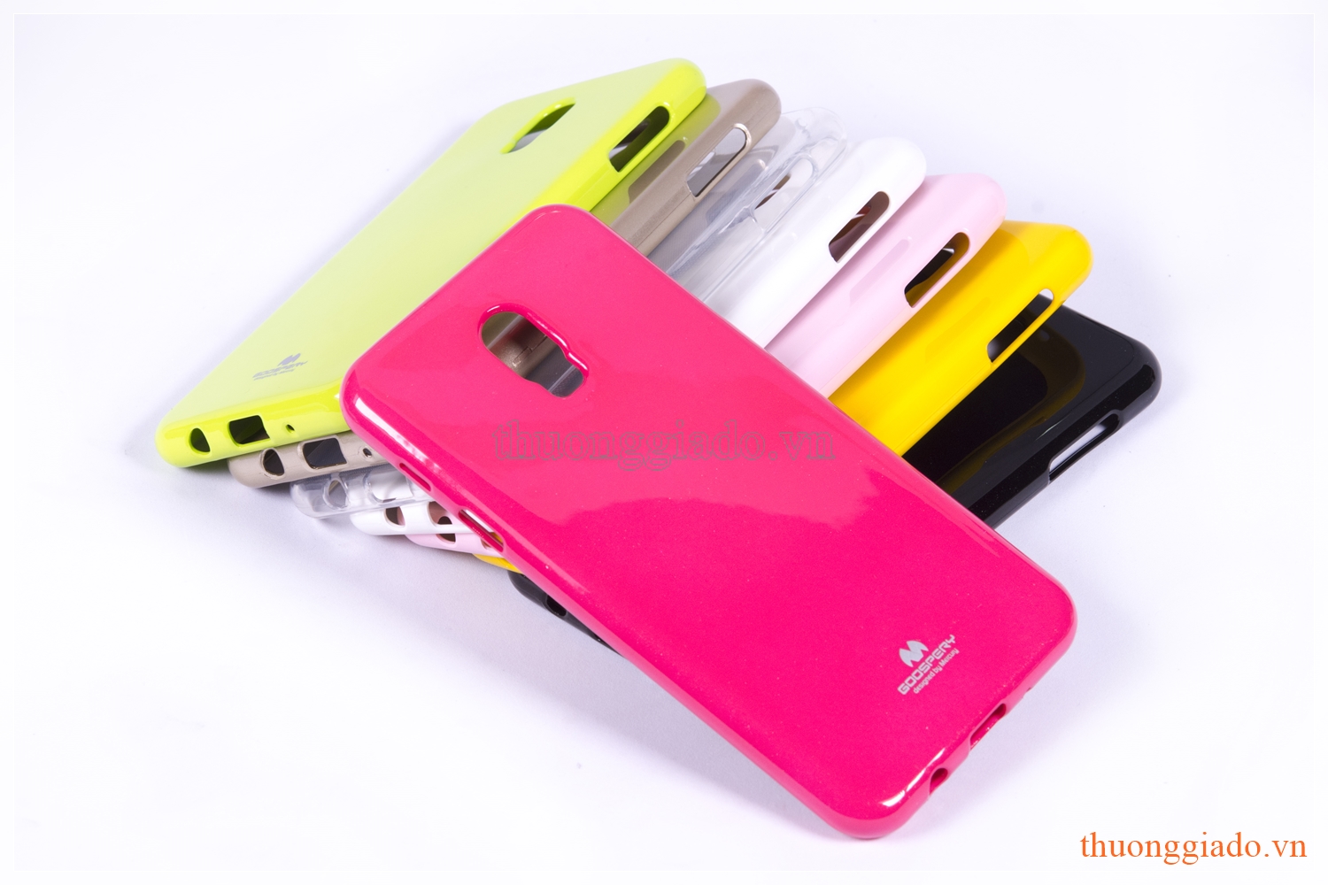Ốp lưng silicone thời trang Samsung J7 Plus/ Samsung C710 (hiệu MERCURY, JELLY CASE)