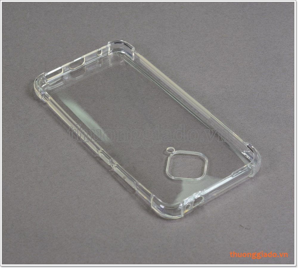 Ốp lưng Silicone Vivo S1 Pro, ốp dẻo trong suốt, tăng cường chống sốc 4 góc
