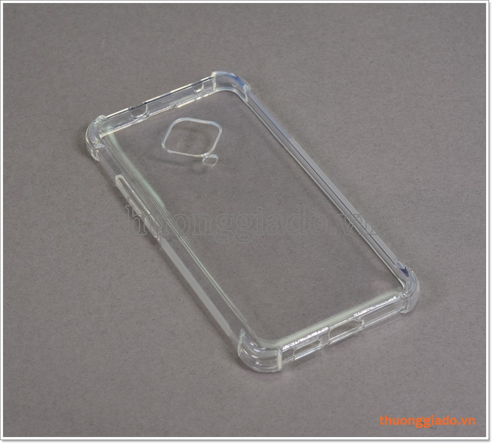 Ốp lưng Silicone Vivo S5, ốp dẻo trong suốt, tăng cường chống sốc 4 góc