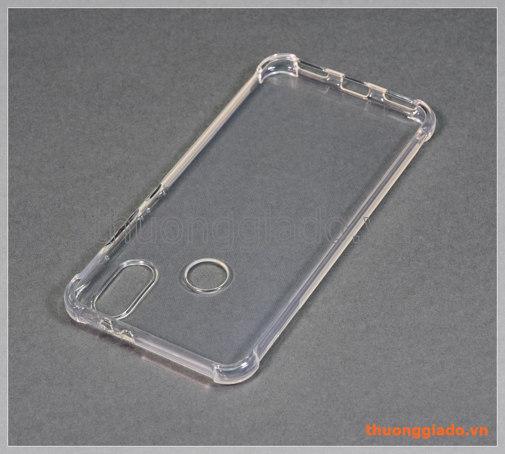Ốp lưng silicone Mi 6X (5.99"), Mi6X, Mi A2, ốp trong suốt chống sốc bốn góc