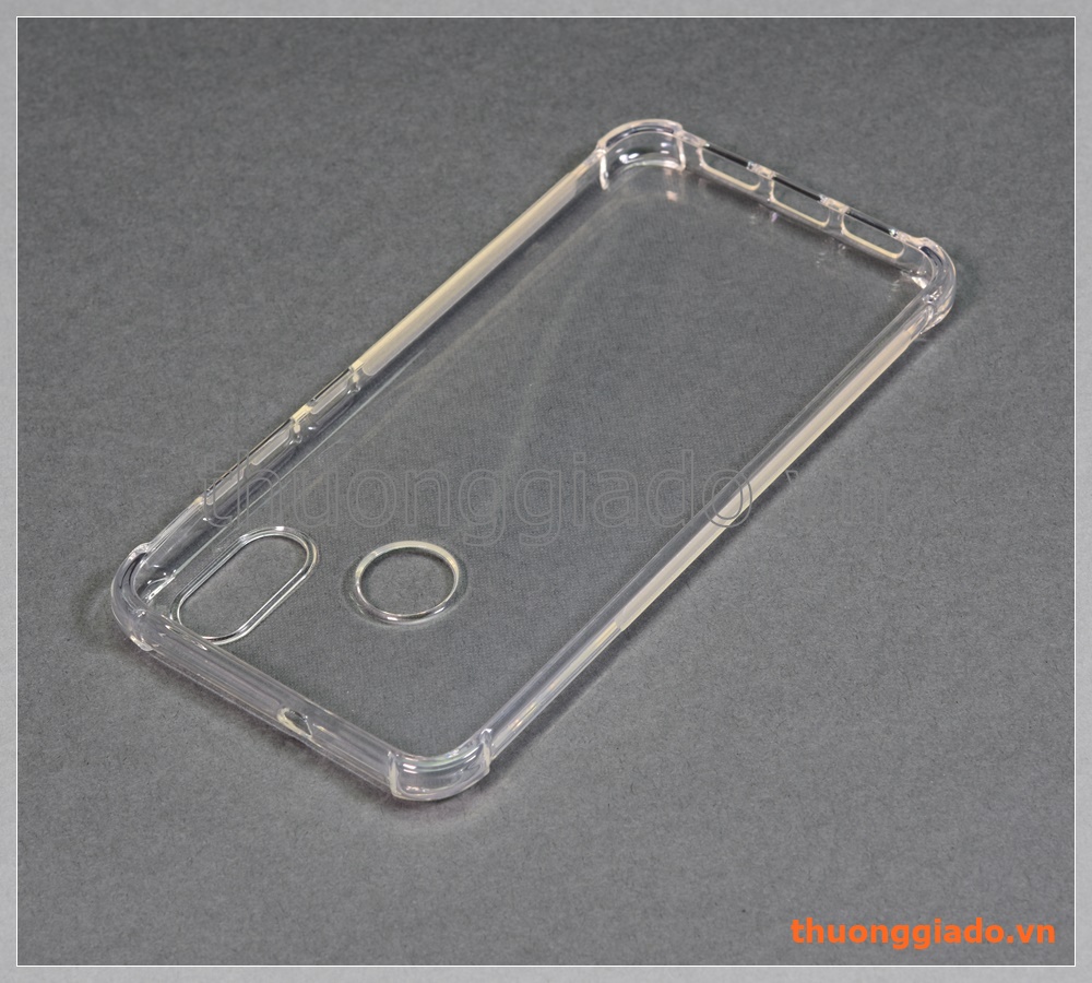 Ốp lưng silicone Mi 8 (6.21"), Mi8, ốp trong suốt chống sốc bốn góc