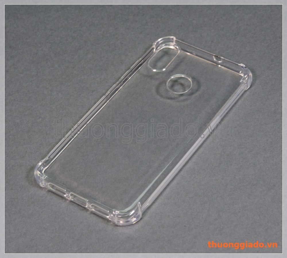 Ốp lưng silicone Mi 8 (6.21"), Mi8, ốp trong suốt chống sốc bốn góc